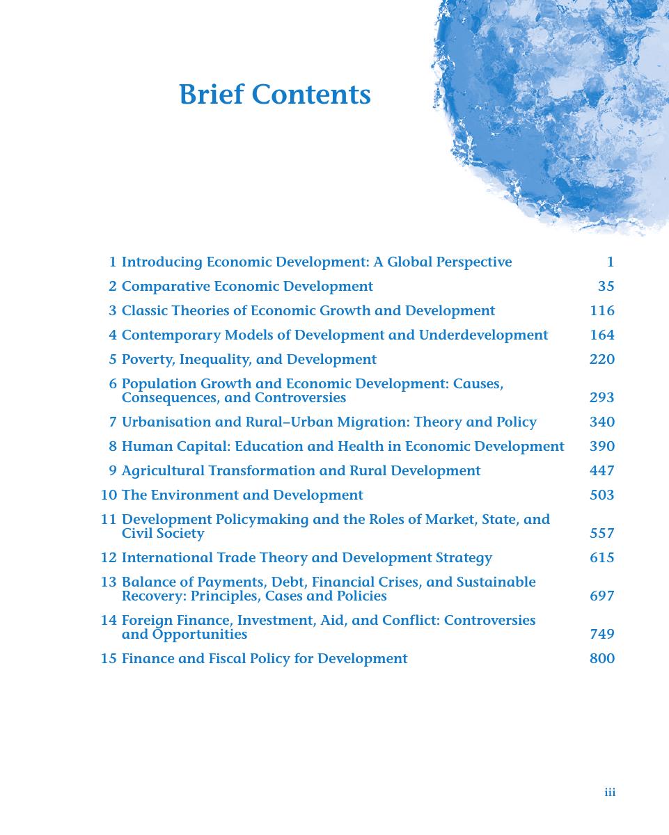 Preview page 4 of Economic Development, 13th Edition By Michael Todaro, Stephen Smith eBook