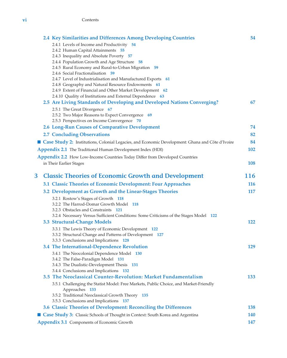Preview page 7 of Economic Development, 13th Edition By Michael Todaro, Stephen Smith eBook