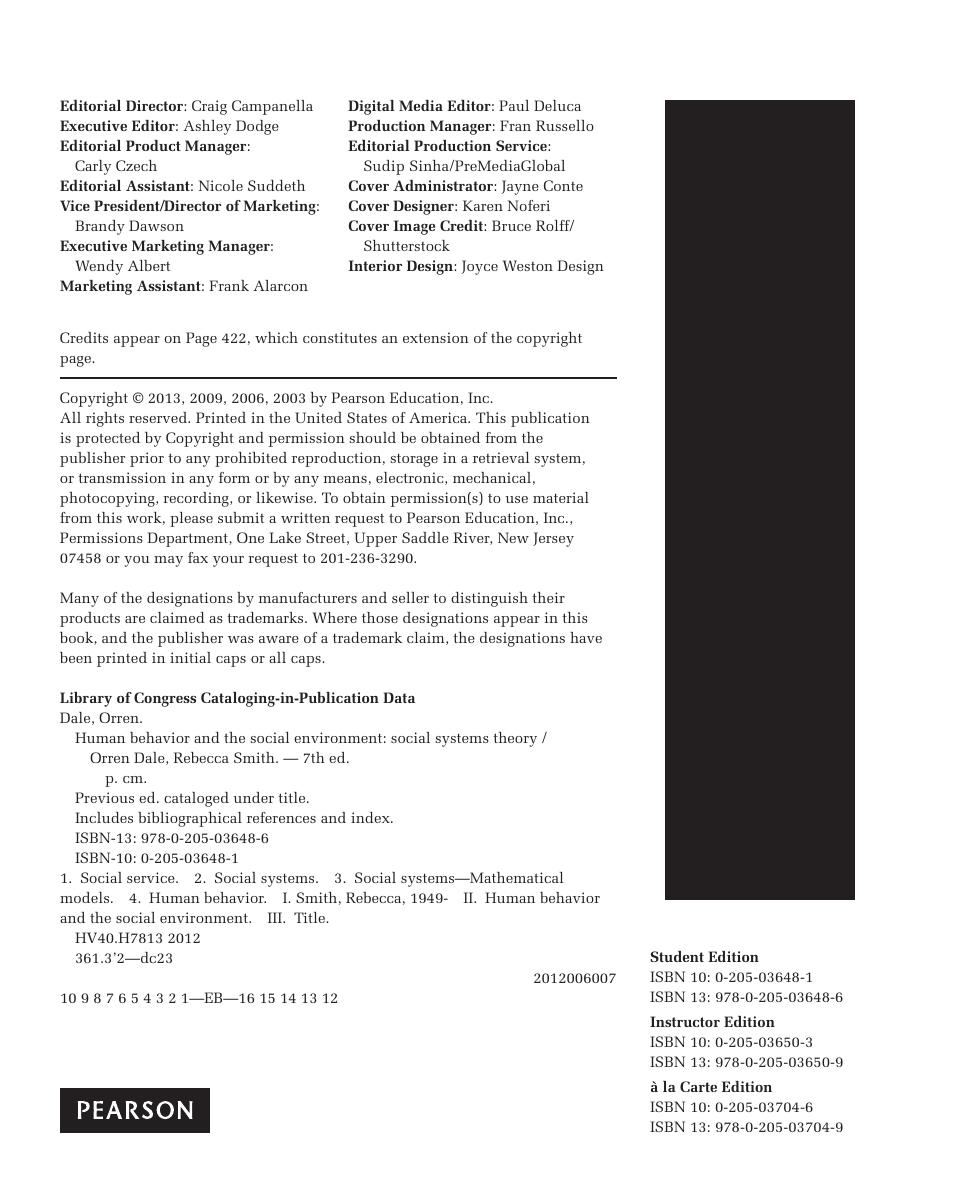 Preview page 9 of Human Behavior and the Social Environment Shifting Paradigms in Essential Knowledge for Social Work Practice, 7th Editio