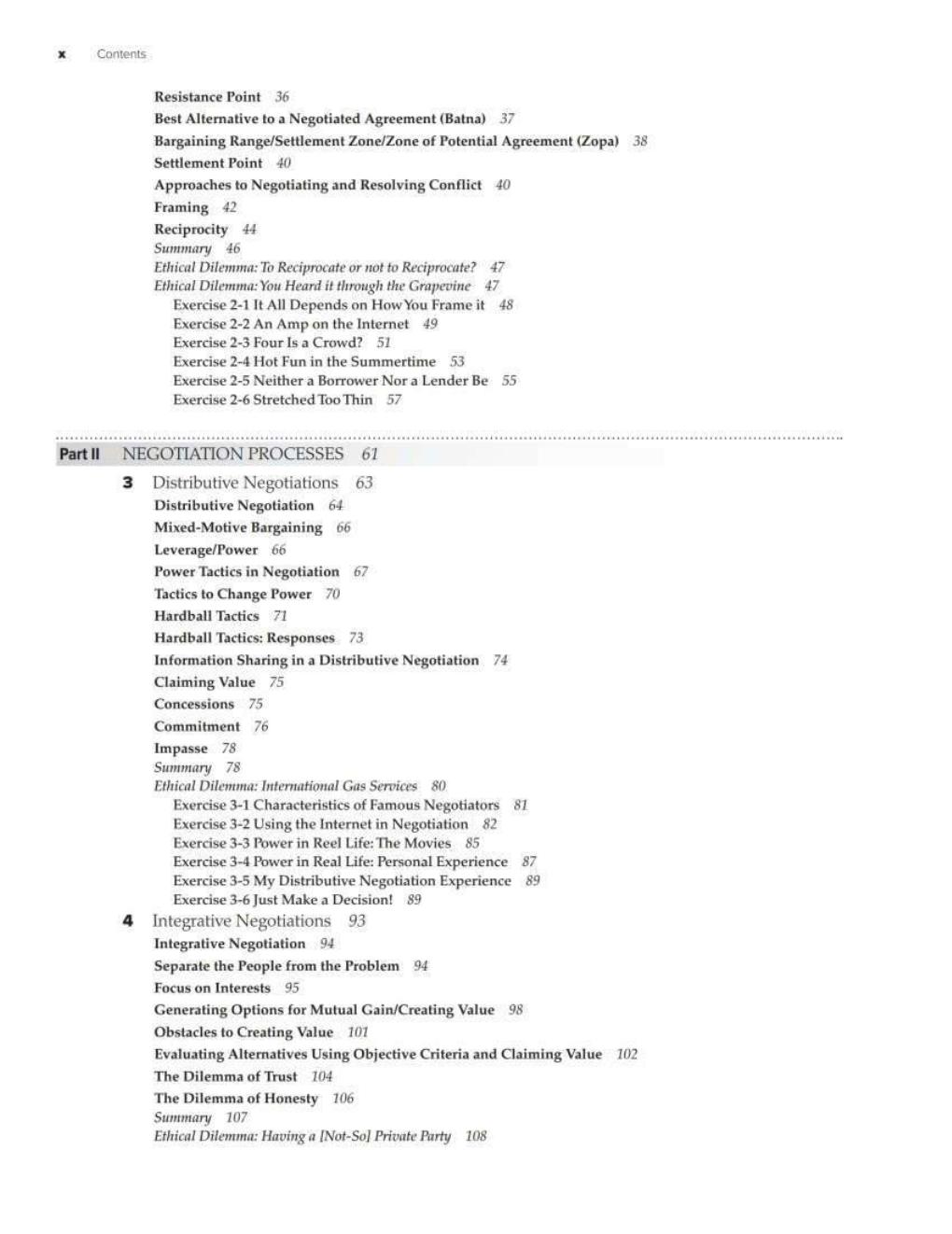Preview page 10 of Negotiation & Dispute Resolution 2nd Edition By Beverly DeMarr, Suzanne Janasz