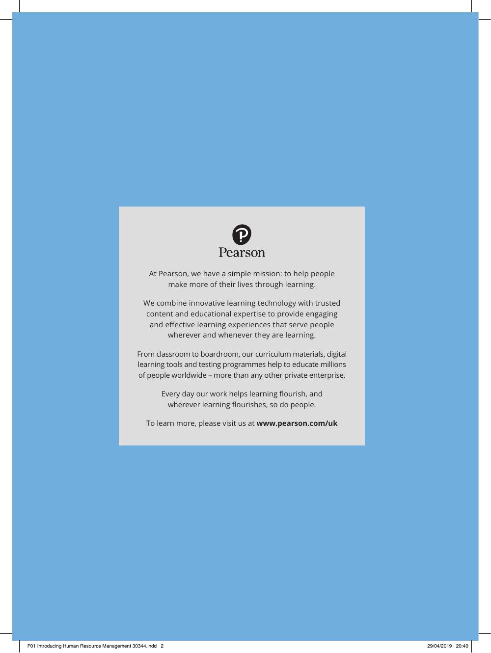 Preview page 3 of Introducing Human Resource Management, 8th Edition, By Caroline Hook, Andrew Jenkins eBook