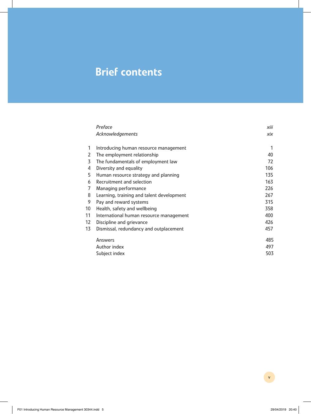 Preview page 6 of Introducing Human Resource Management, 8th Edition, By Caroline Hook, Andrew Jenkins eBook
