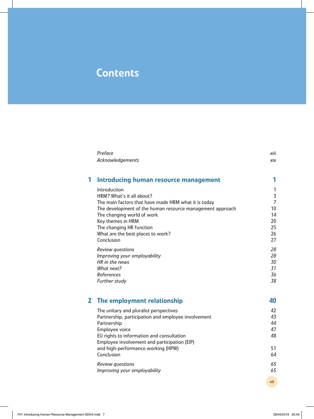 Preview page 8 of Introducing Human Resource Management, 8th Edition, By Caroline Hook, Andrew Jenkins eBook
