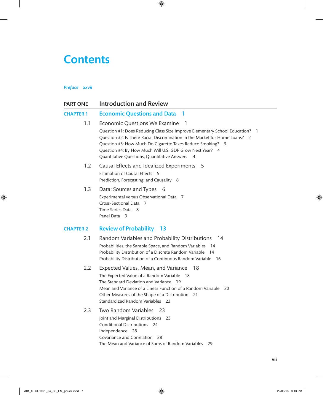 Preview page 10 of Introduction to Econometrics, 4th edition By James Stock, Mark Watson eBook