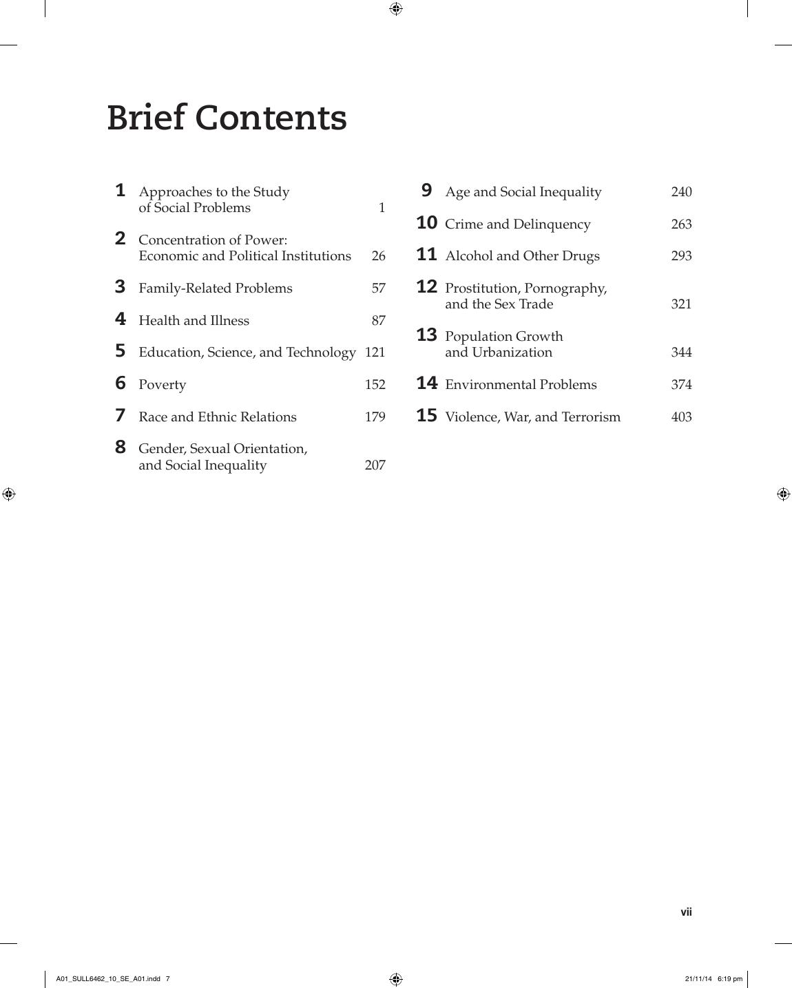 Preview page 8 of Introduction to Social Problems, 10th Edition, By Thomas J Sullivan, eBook