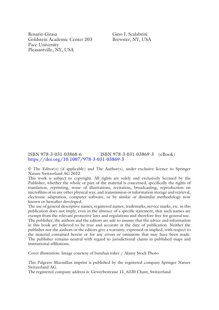 Preview page 4 of Regulation of Innovative Technologies Blockchain, Artificial Intelligence and Quantum Computing, 1st Edition By Rosario