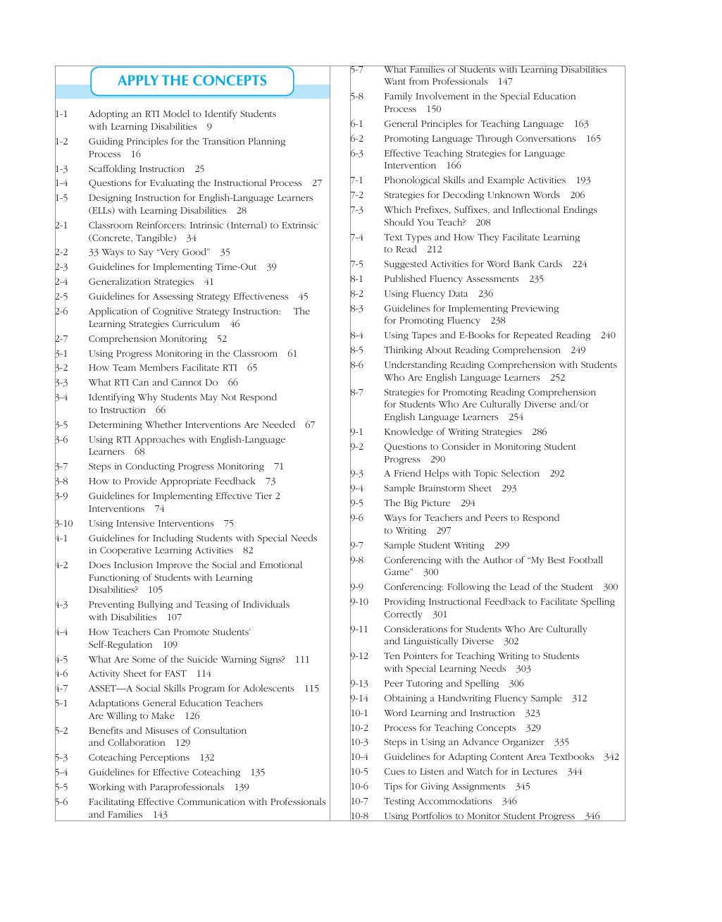 Preview page 2 of Strategies for Teaching Students with Learning and Behavior Problems, 10th Edition, By Candace Bos, Sharon Vaughn eBook