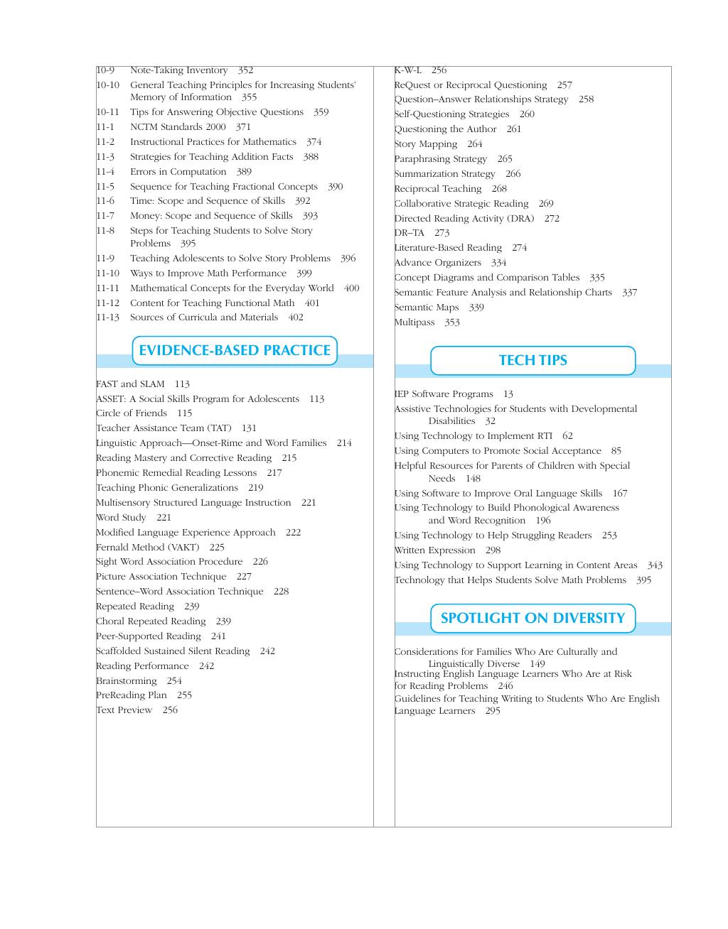Preview page 3 of Strategies for Teaching Students with Learning and Behavior Problems, 10th Edition, By Candace Bos, Sharon Vaughn eBook