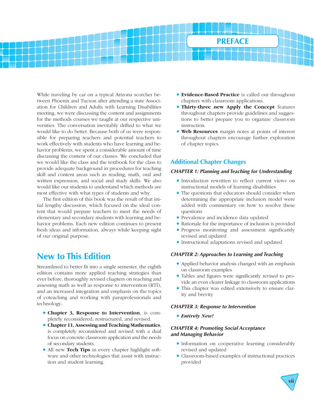 Preview page 10 of Strategies for Teaching Students with Learning and Behavior Problems, 10th Edition, By Candace Bos, Sharon Vaughn eBook