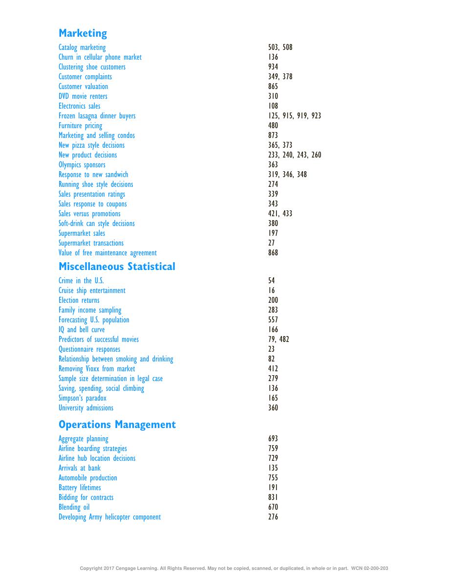 Preview page 4 of Business Analytics Data Analysis & Decision Making 6th Edition By S. Christian Albright, Wayne L. Winston eBook PDF