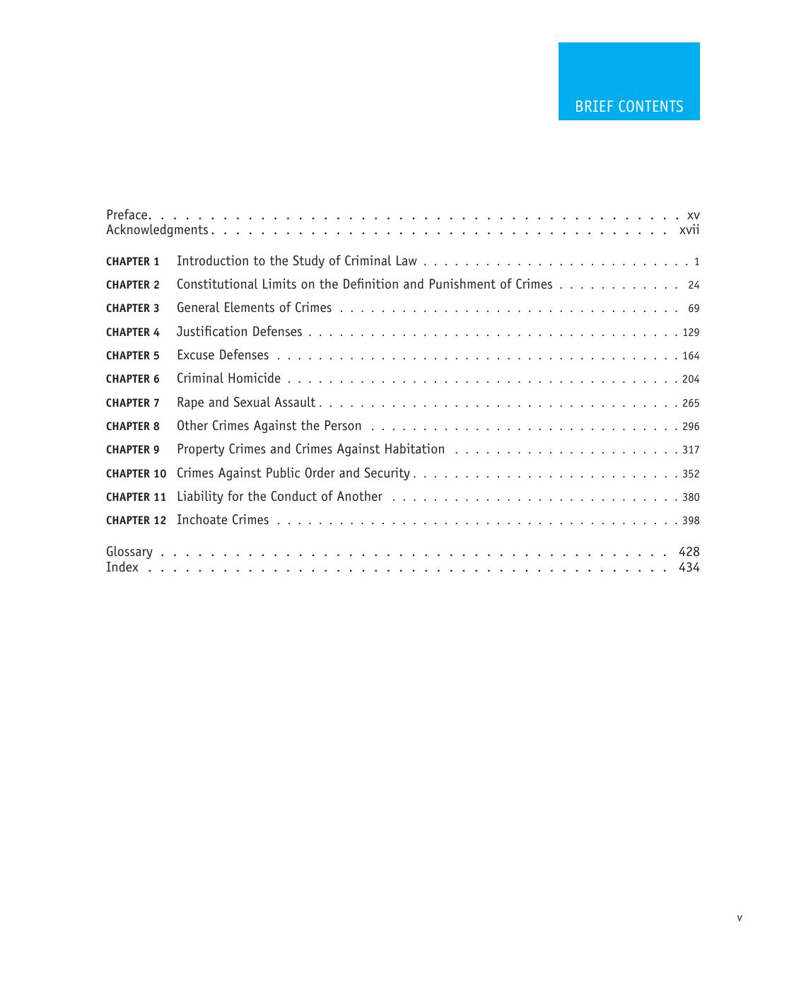 Preview page 5 of Criminal Law 3rd Edition By David Brody, James Acker eBook PDF