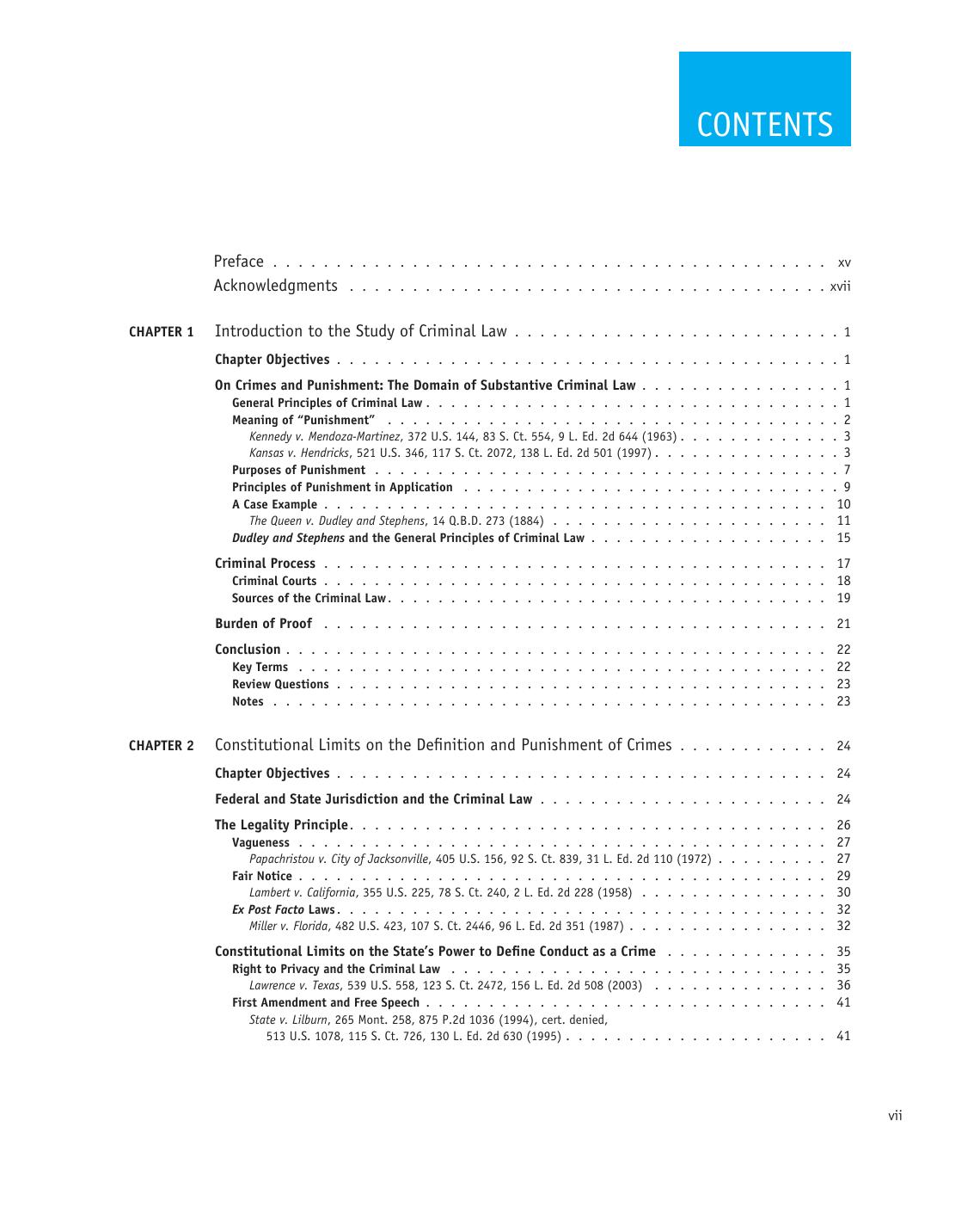 Preview page 6 of Criminal Law 3rd Edition By David Brody, James Acker eBook PDF