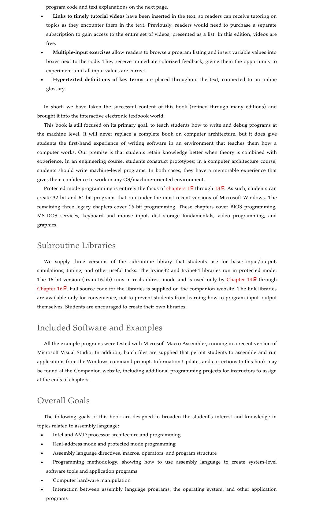 Preview page 6 of Assembly Language for x86 Processors 8th Edition By Kip R. Irvine
