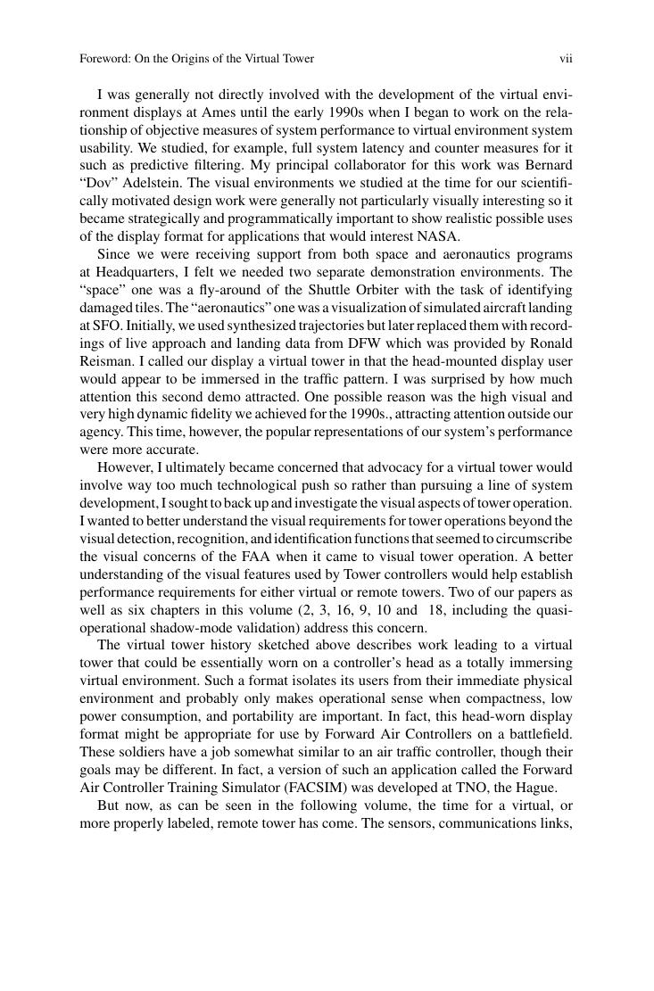 Preview page 8 of eBook Virtual and Remote Control Tower Research, Design, Development and Validation (Research Topics in Aerospace) Softc