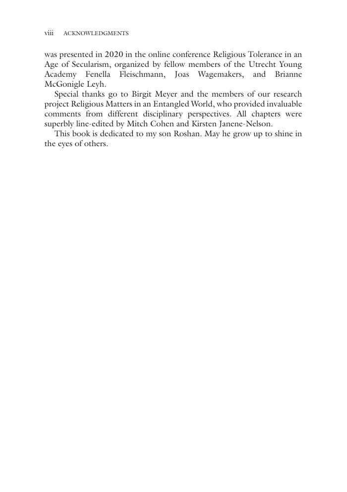 Preview page 7 of Why Do Religious Forms Matter Reflections on Materialism, Toleration, and Public Reason, 1st Edition By Pooyan Tamimi Ar