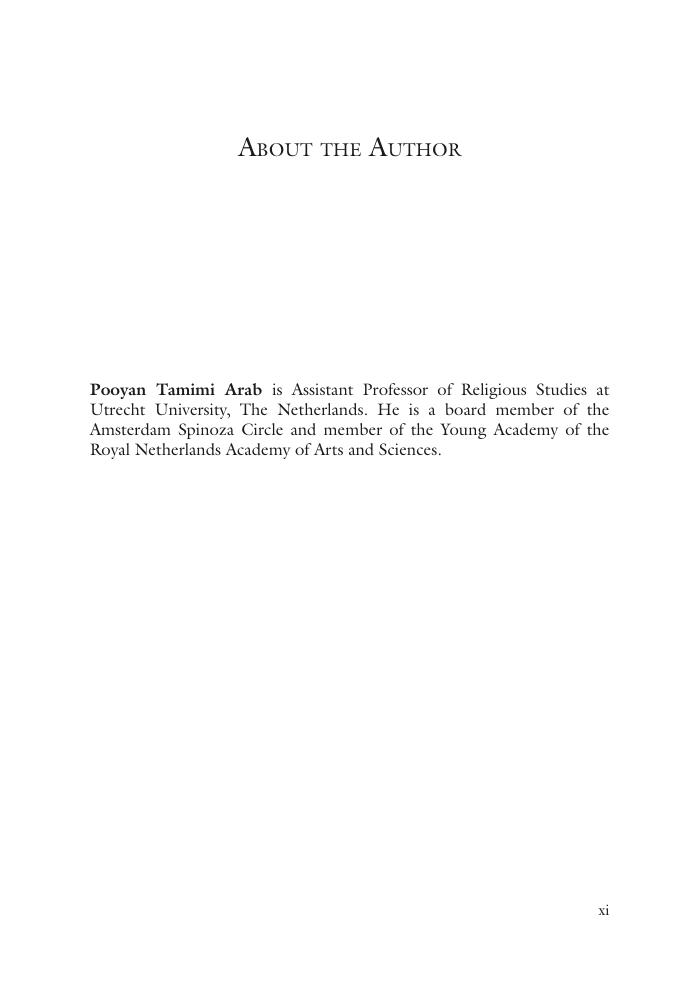 Preview page 10 of Why Do Religious Forms Matter Reflections on Materialism, Toleration, and Public Reason, 1st Edition By Pooyan Tamimi Ar