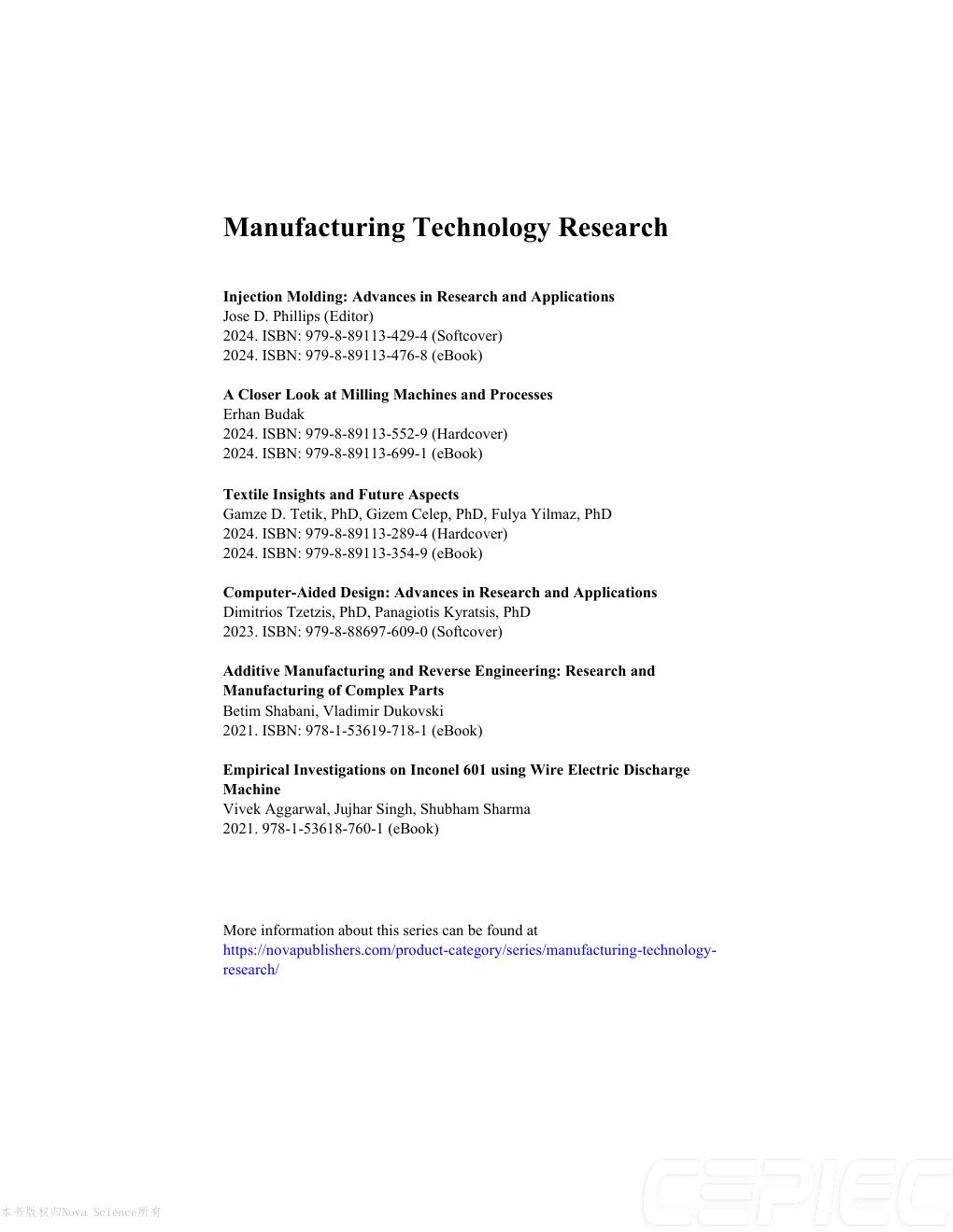 Preview page 4 of A Textbook on Additive Manufacturing Technologies By Mohit Hemanth Kumar ISBN: 9798891136793