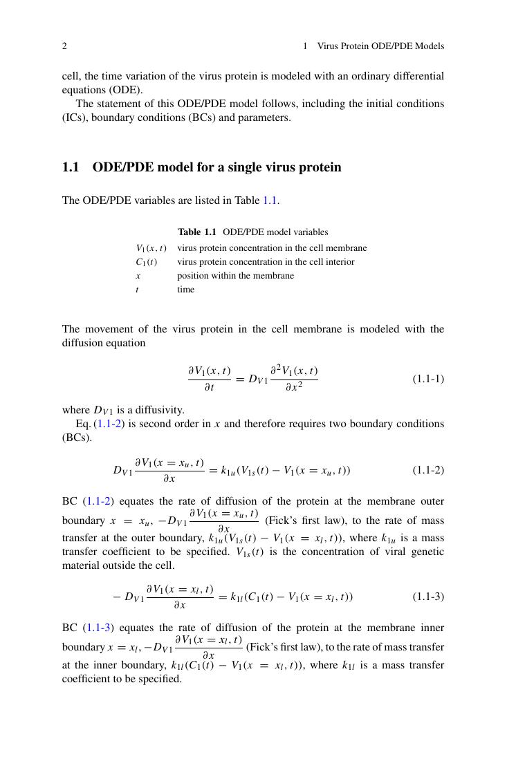 Preview page 10 of eBook Virus Host Cell Genetic Material Transport Computational ODEPDE Modeling with R 1st ed. Edition by William E. Schi