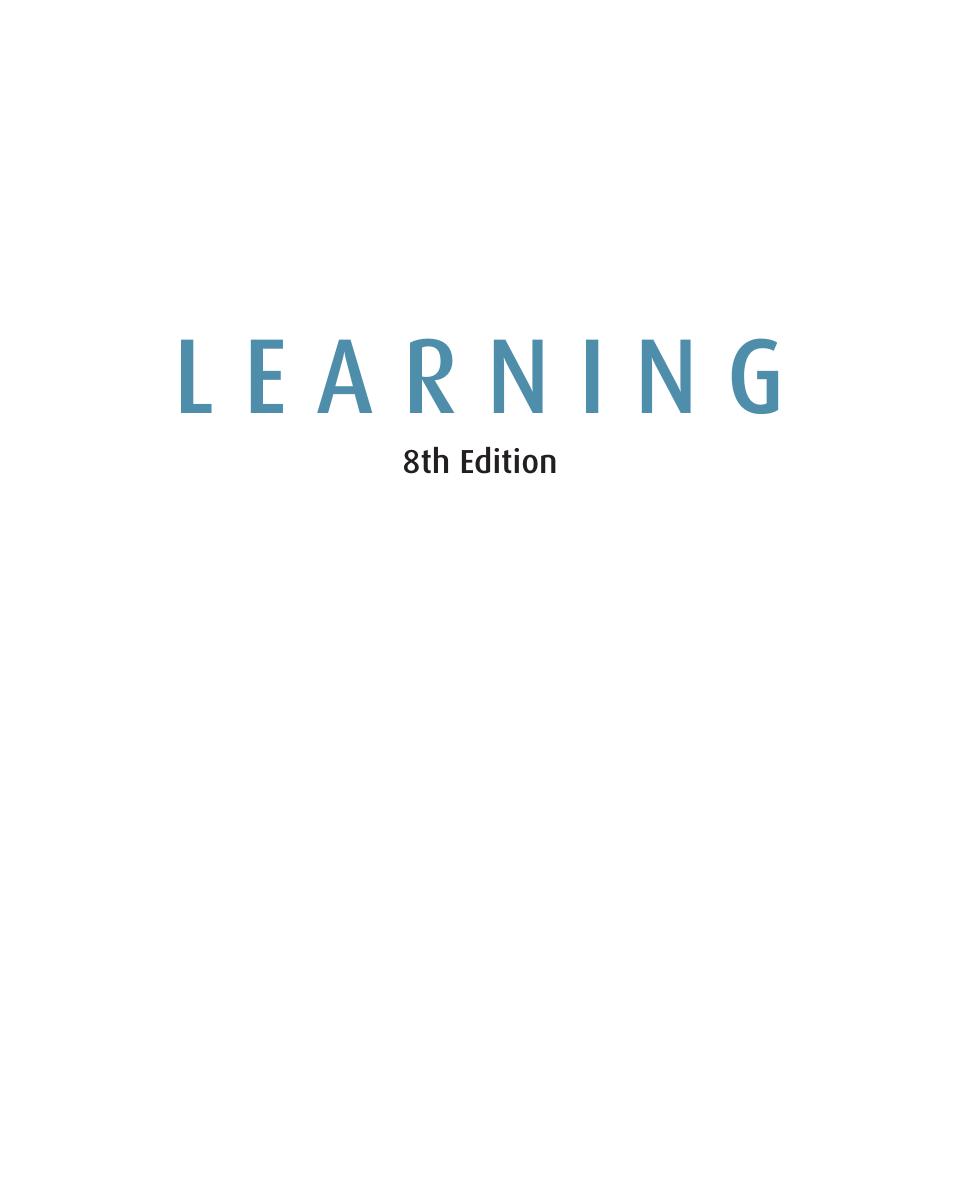 Preview page 2 of Learning Principles and Applications 8th Edition By Stephen B Klein