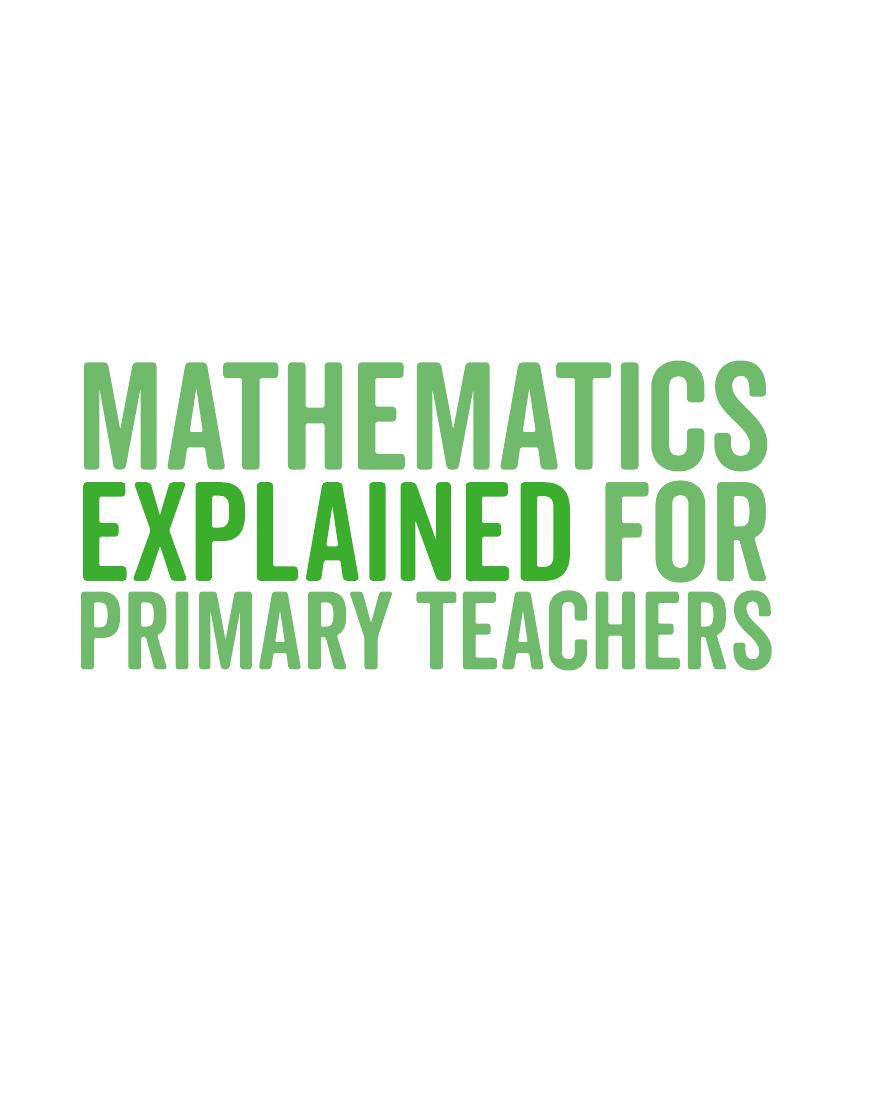 Preview page 2 of Mathematics Explained for Primary Teachers 6th Edition By Derek Haylock Ralph Manning