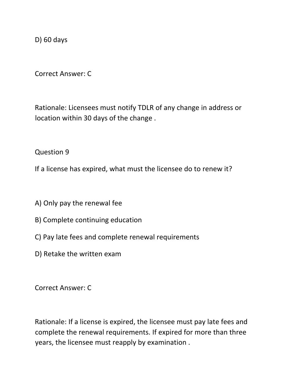 Preview page 7 of TEXAS MANICURIST WRITTEN STATE BOARD TEST Complete Practice Test Bank