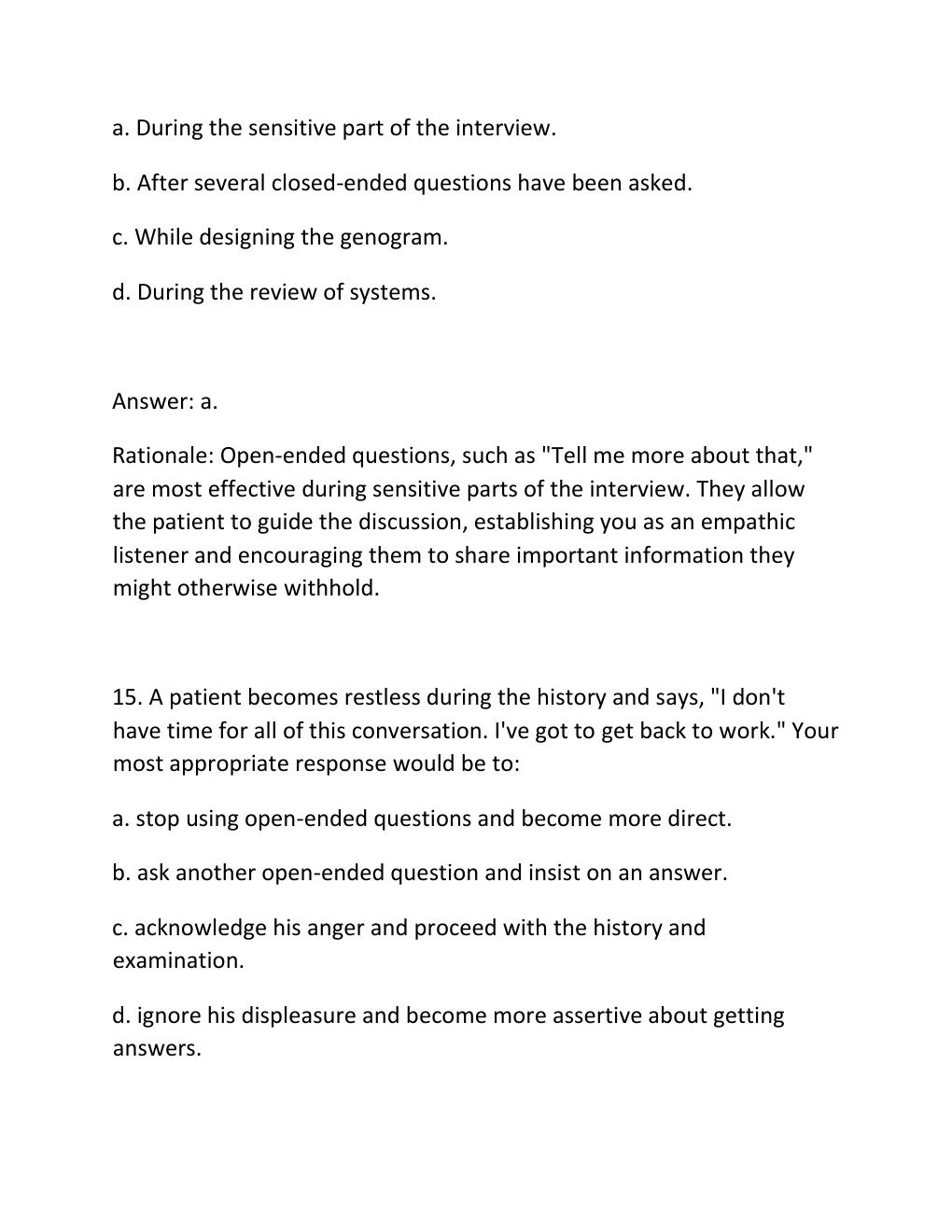 Preview page 10 of Seidel's Guide to Physical Examination 9th Edition — Ball Test Bank Complete Practice Test.