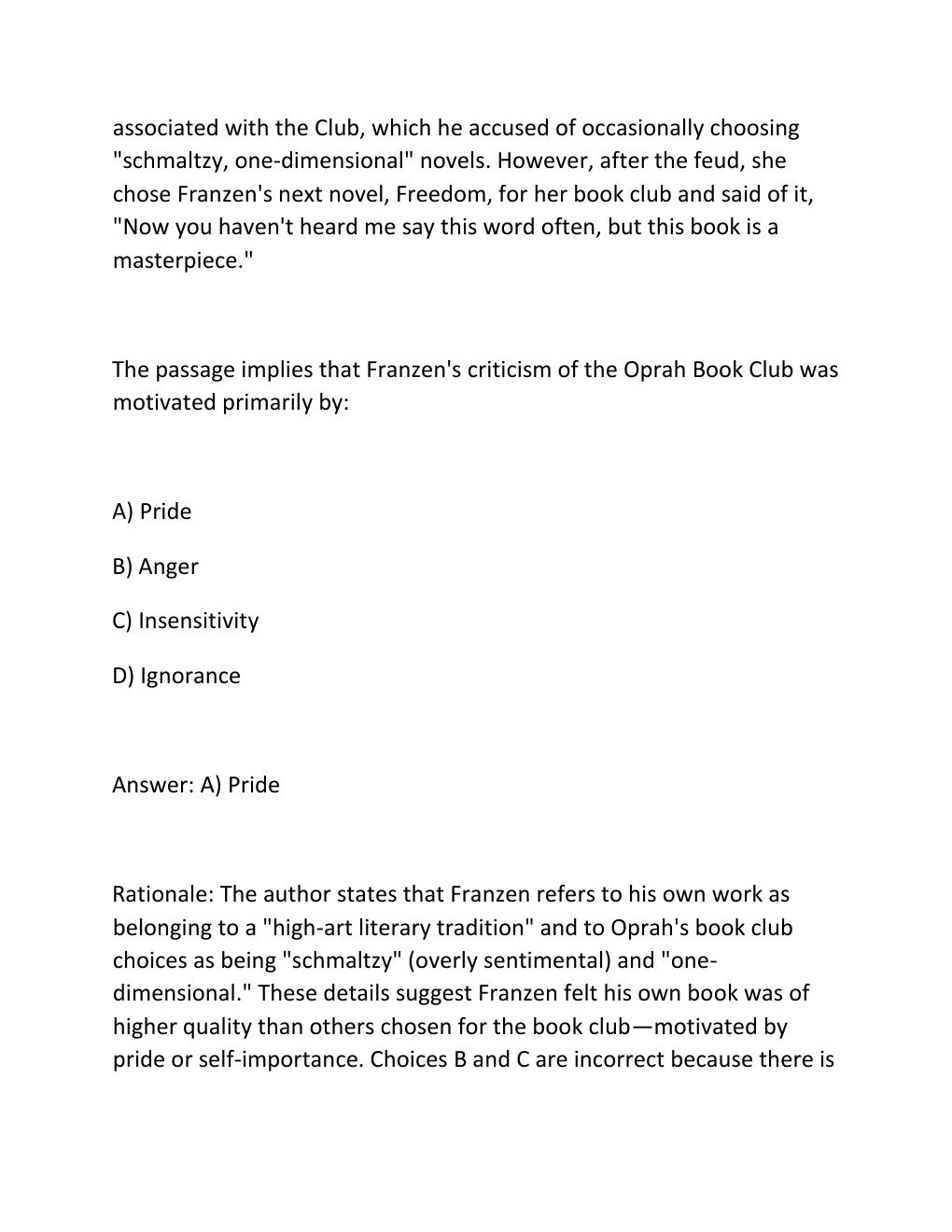 Preview page 10 of TSI ASSESSMENT PRACTICE (READING) EXAM Complete Practice Test Bank 300 Exam-Style .