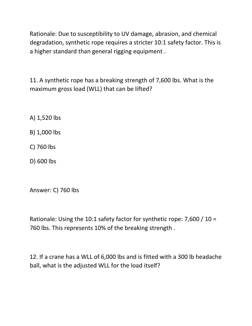 Preview page 9 of NWSA TTT-1 WRITTEN TEST PRACTICE EXAM Telecommunications Tower Technician 1.