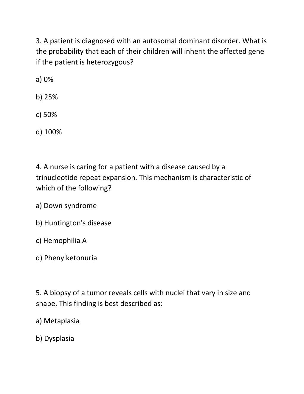 Preview page 2 of NURS 6202 Advanced Pathophysiology – Complete Practice Test Bank Exam Overview
