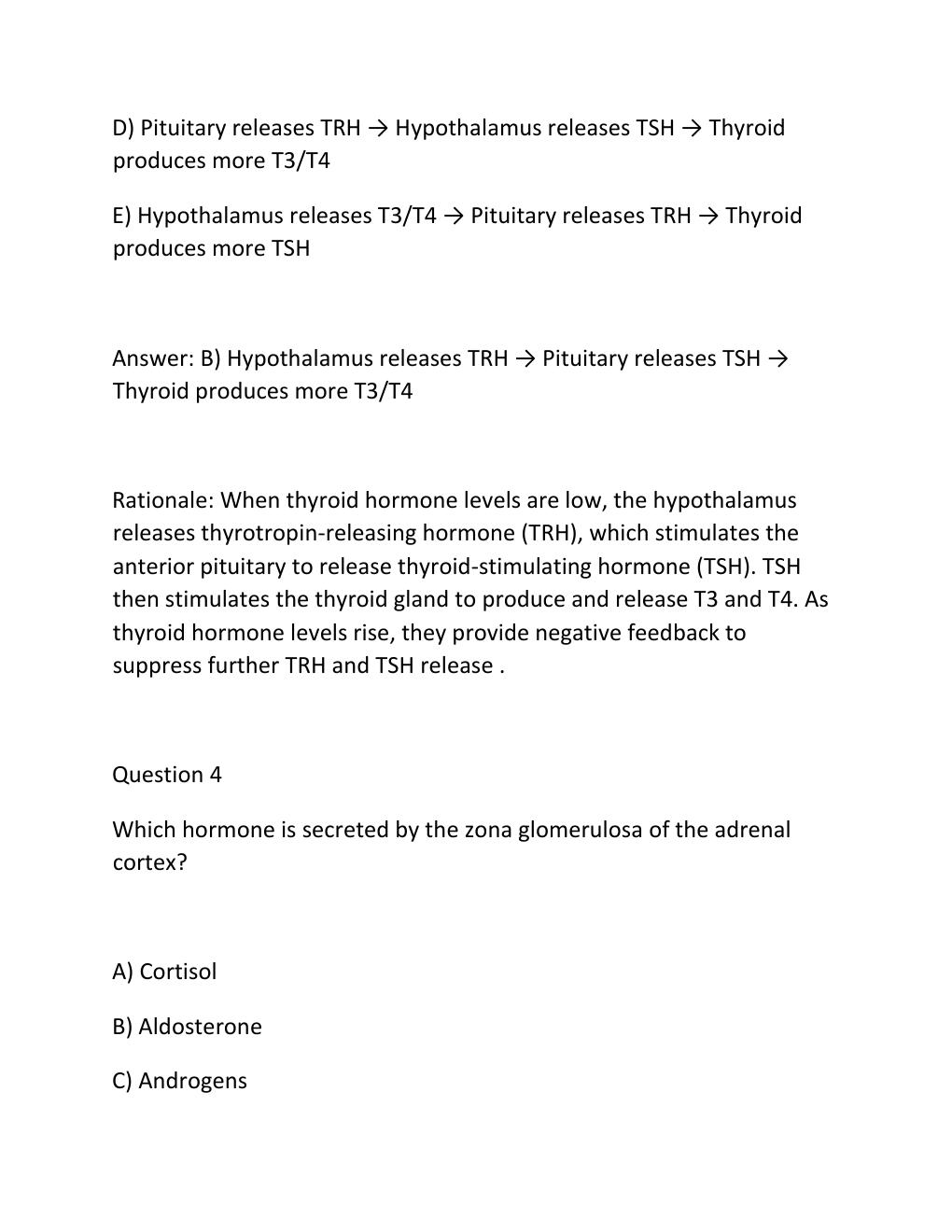 Preview page 4 of NURS 5315 ENDOCRINE PRACTICE TEST BANK Advanced Pathophysiology