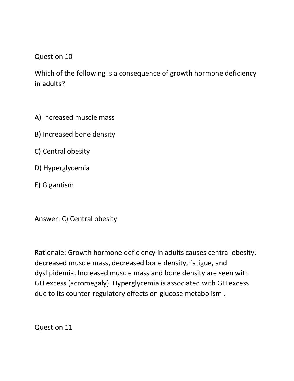 Preview page 10 of NURS 5315 ENDOCRINE PRACTICE TEST BANK Advanced Pathophysiology