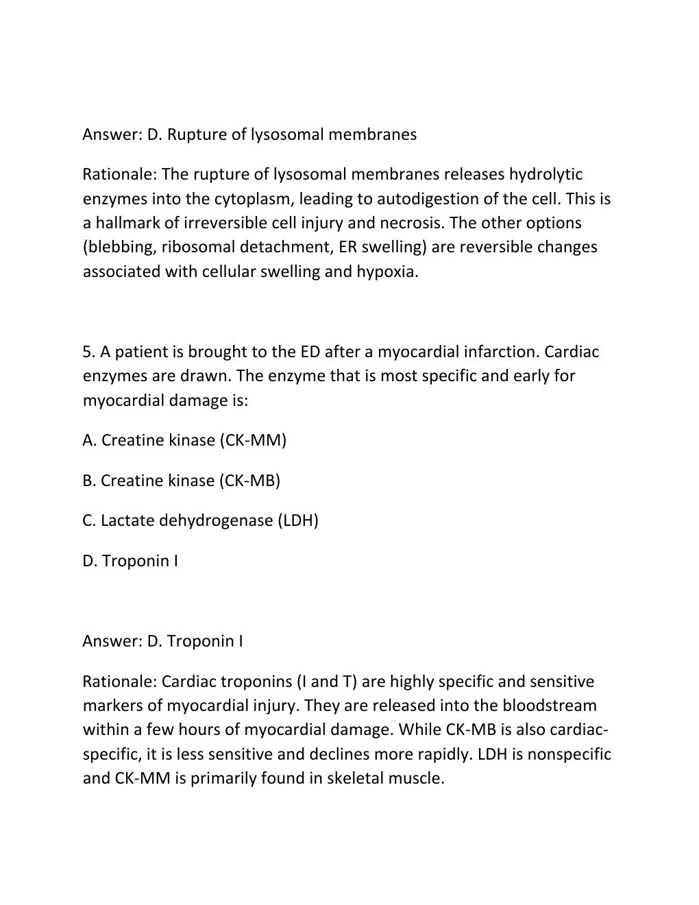Preview page 5 of NURS 6202 Advanced Pathophysiology – Complete Practice Test Bank Exam Overview....