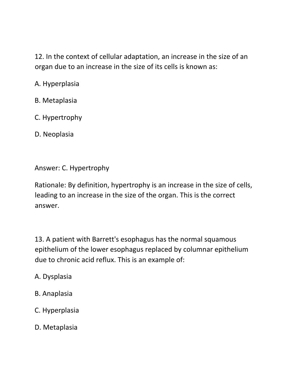 Preview page 10 of NURS 6202 Advanced Pathophysiology – Complete Practice Test Bank Exam Overview....