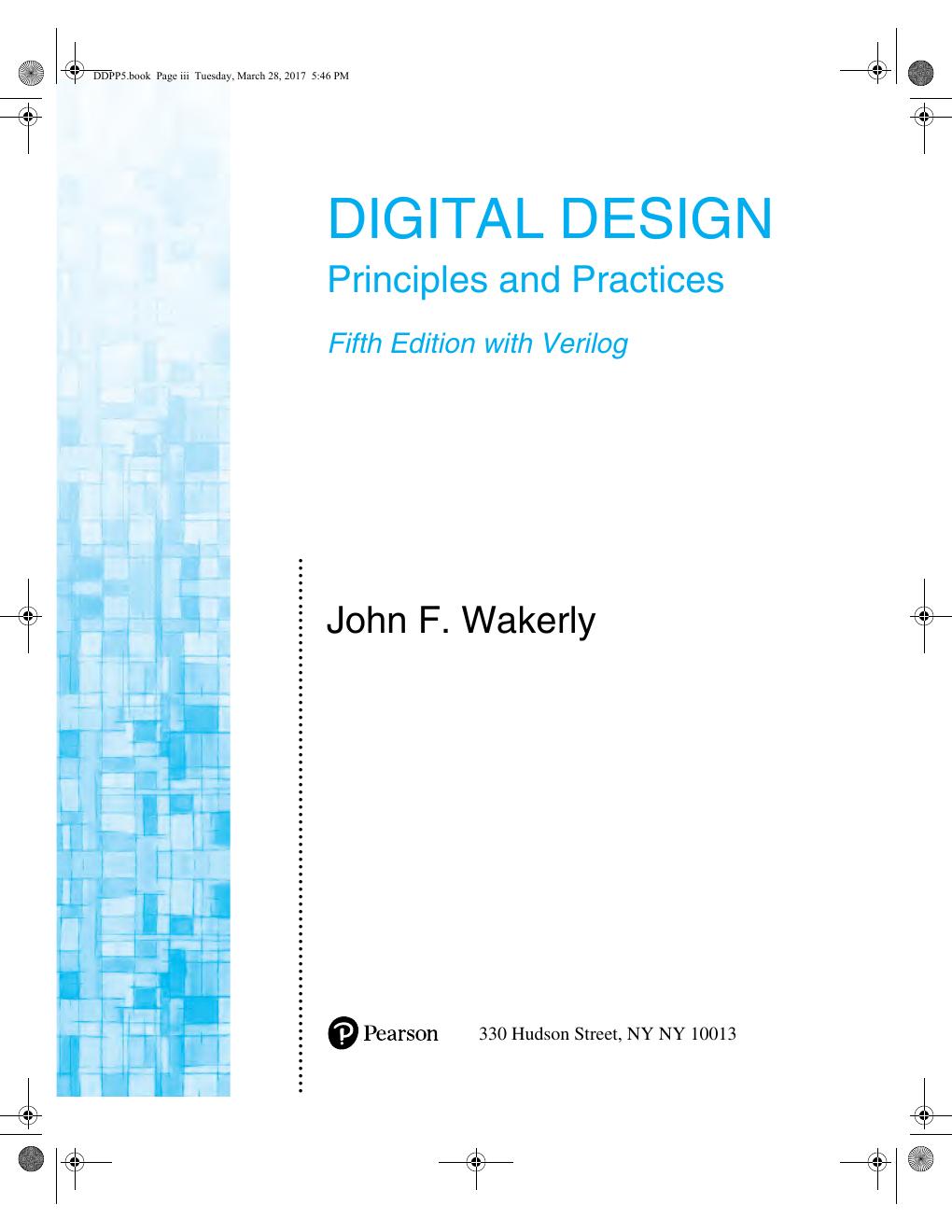 Preview page 3 of Digital Design Principles and Practices 5th Edition By John Wakerly