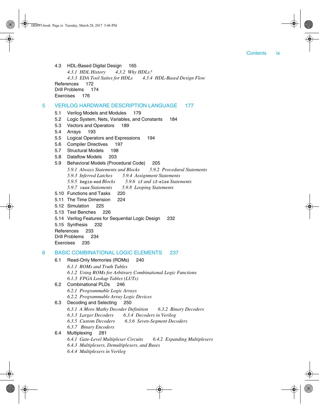 Preview page 9 of Digital Design Principles and Practices 5th Edition By John Wakerly