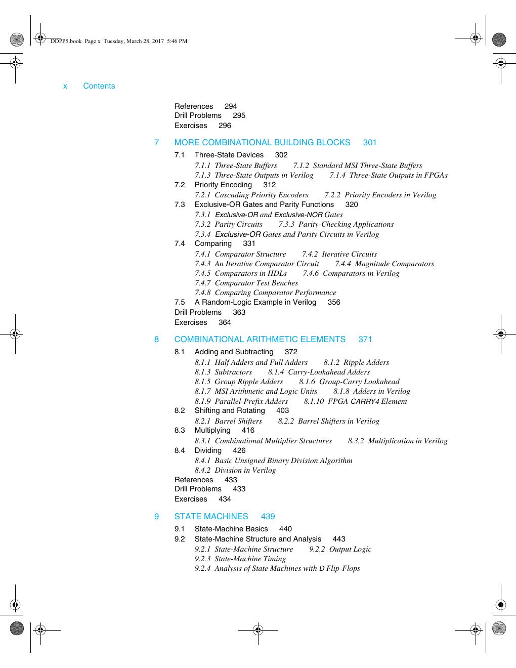 Preview page 10 of Digital Design Principles and Practices 5th Edition By John Wakerly