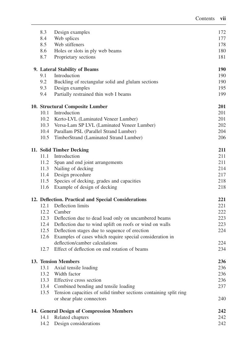 Preview page 8 of Timber Designers Manual 3rd Edition BY E. C. Ozelton, J. A. Baird