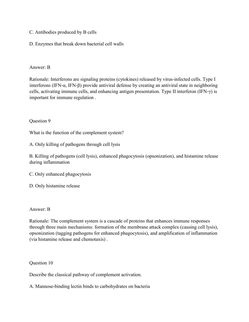 Preview page 5 of UBC BIOL 155 Spring Final Exam Complete Practice Test Bank