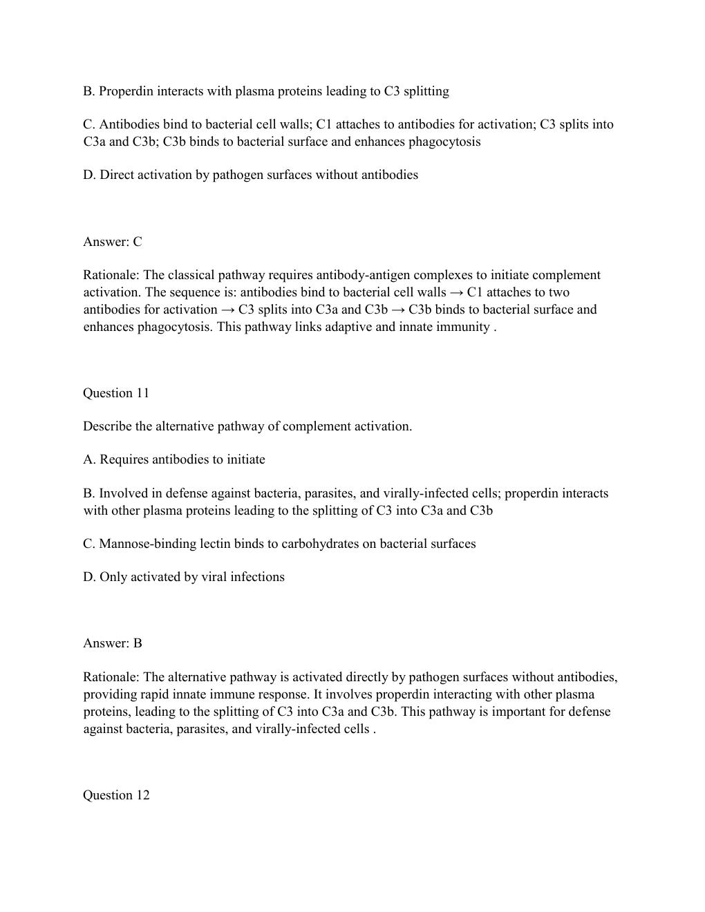 Preview page 6 of UBC BIOL 155 Spring Final Exam Complete Practice Test Bank