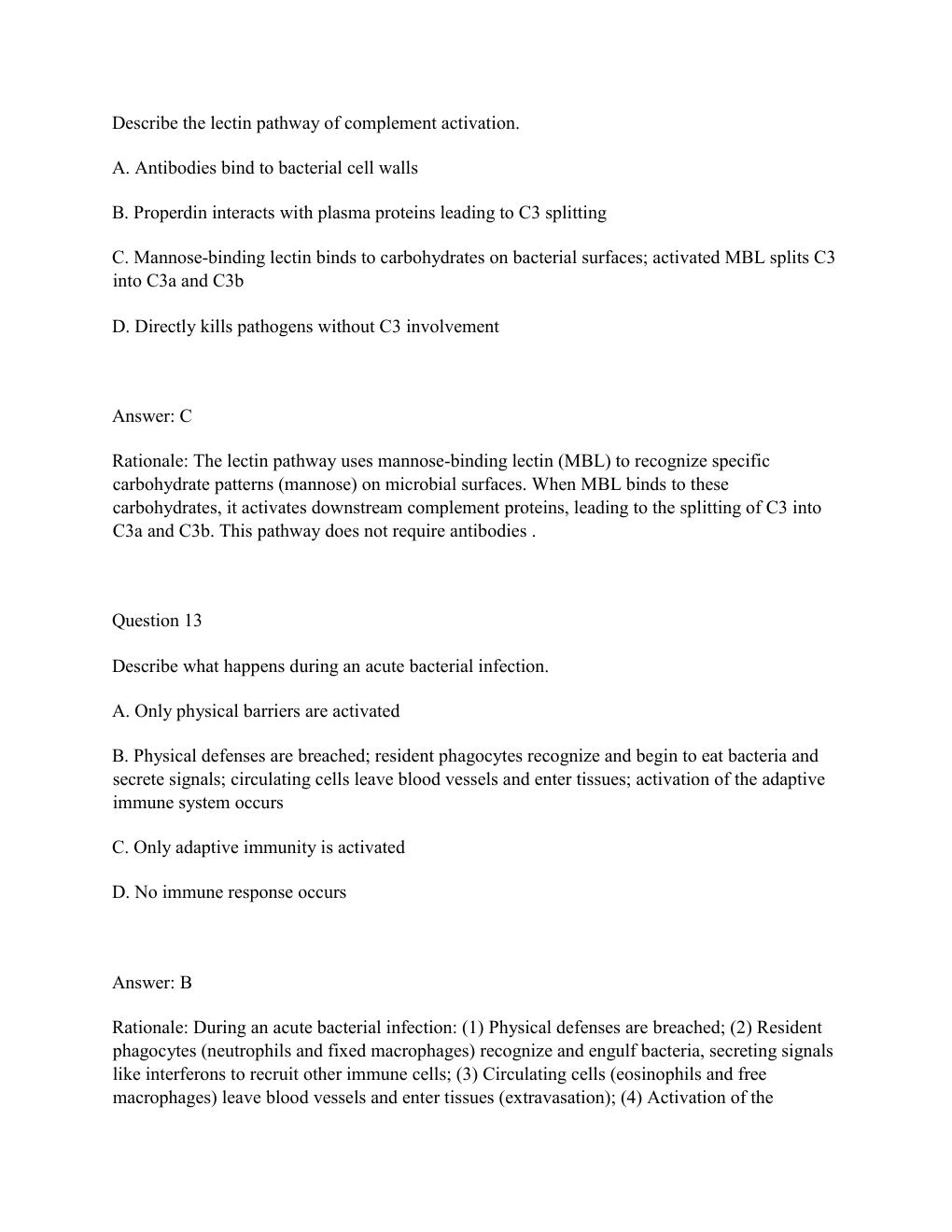 Preview page 7 of UBC BIOL 155 Spring Final Exam Complete Practice Test Bank