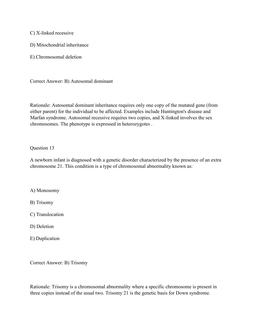 Preview page 9 of WGU D115 ADVANCED PATHOPHYSIOLOGY Complete OA Prep Test Bank