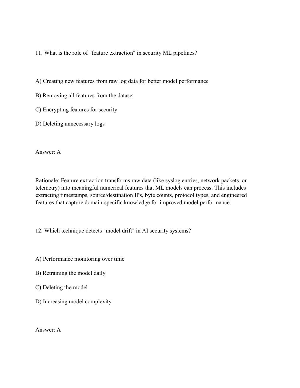 Preview page 7 of WGU E026 AI FOR IT AUTOMATION AND SECURITY – COMPLETE PA PREPARATION