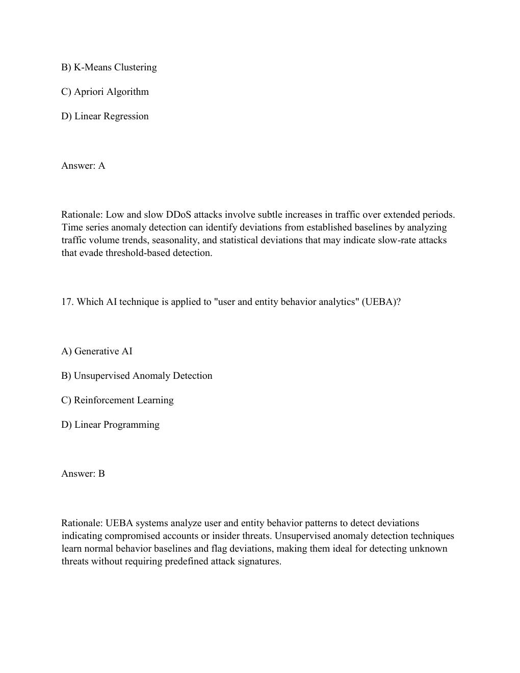 Preview page 10 of WGU E026 AI FOR IT AUTOMATION AND SECURITY – COMPLETE PA PREPARATION