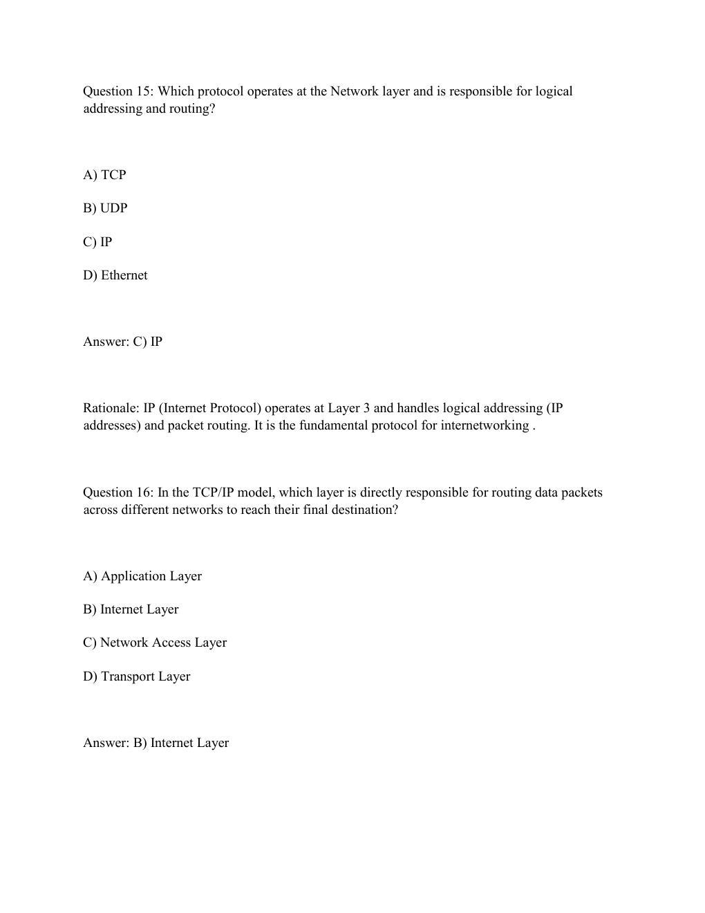 Preview page 9 of WGU D413 TELECOMMUNICATIONS & WIRELESS COMMUNICATIONS Complete Practice Test Bank .