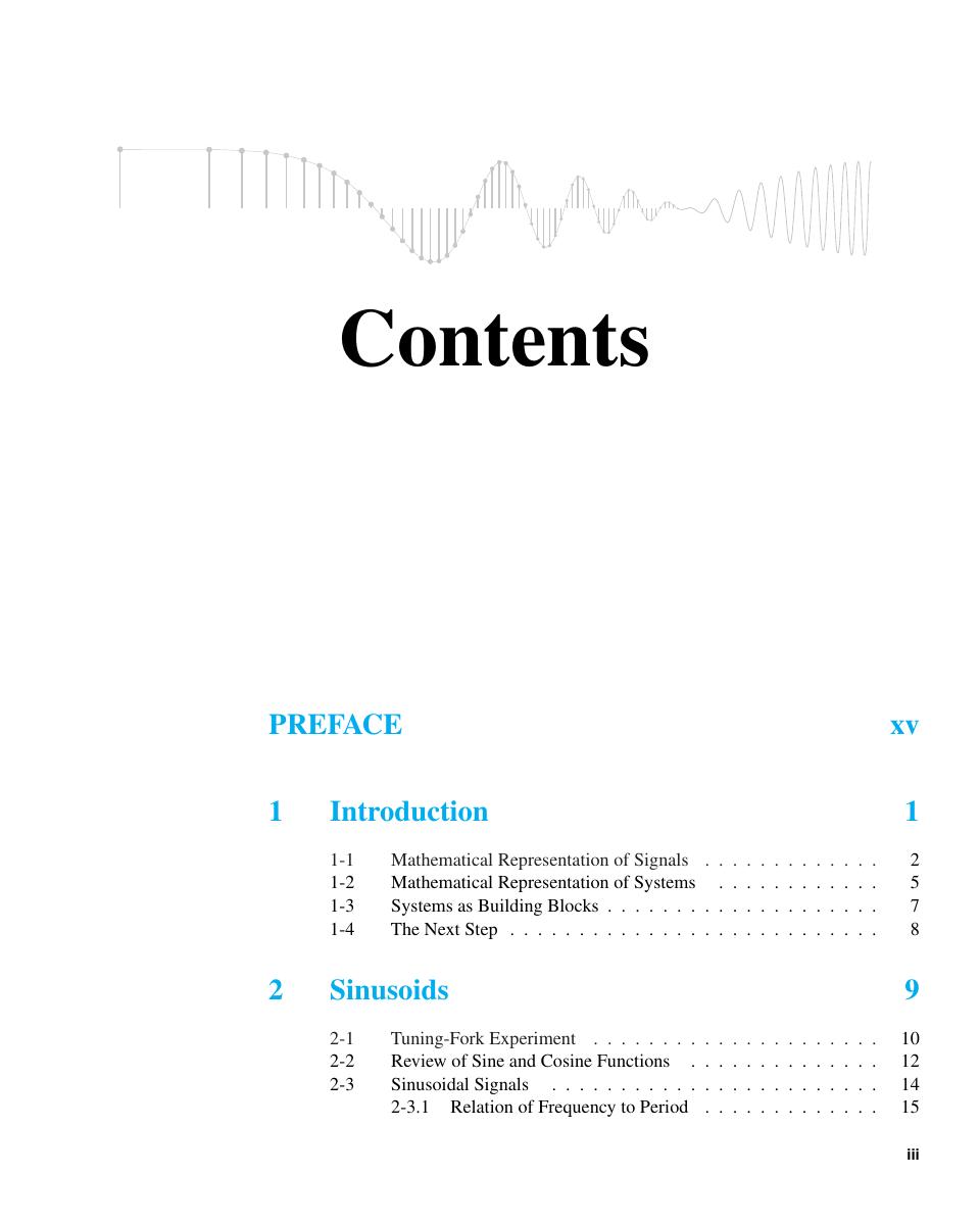 Preview page 4 of DSP First 2nd Edition By James McClellan, Ronald Schafer, Mark Yoder