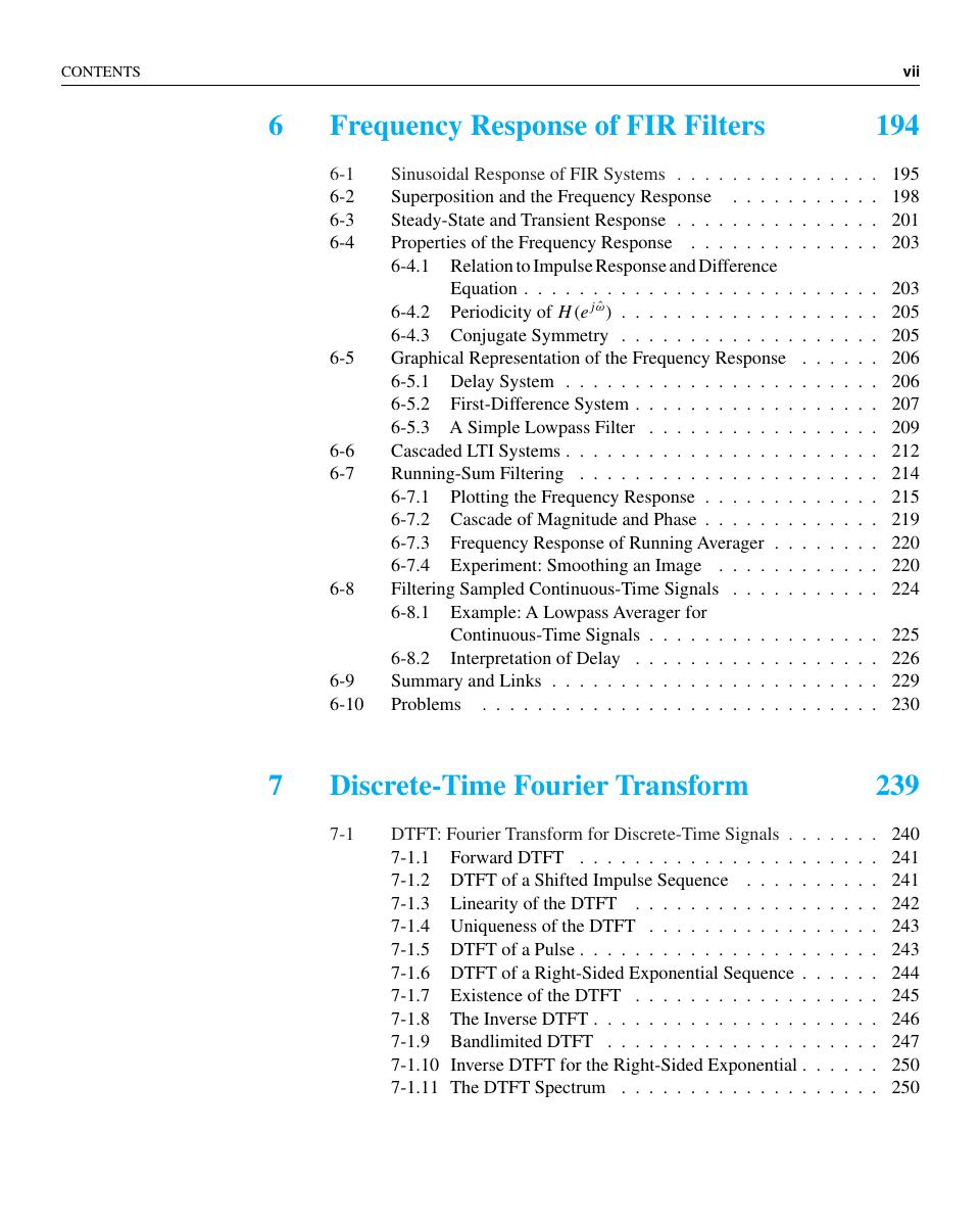 Preview page 8 of DSP First 2nd Edition By James McClellan, Ronald Schafer, Mark Yoder