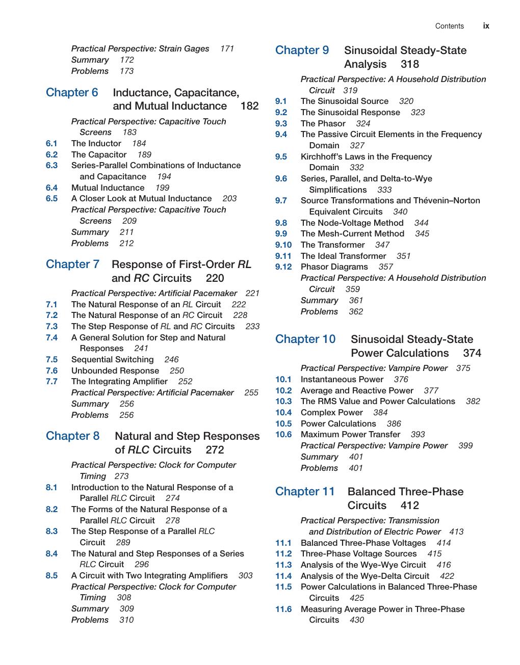 Preview page 10 of Electric Circuits 12th Edition By James Nilsson, Susan Riedel