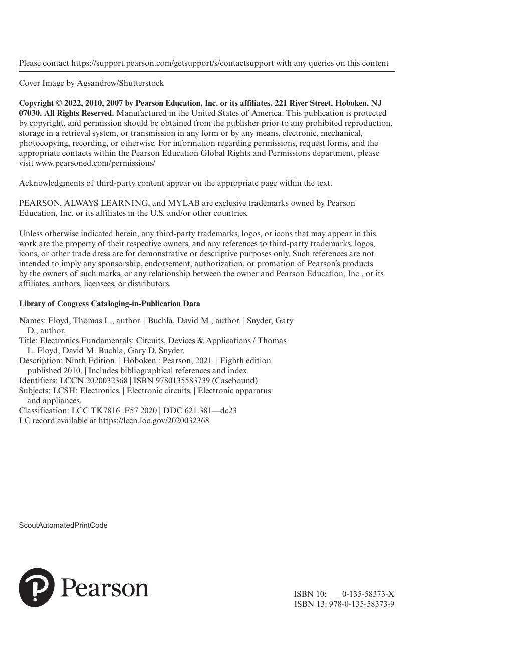 Preview page 3 of Electronics Fundamentals Circuits, Devices & Applications 9th Edition By Thomas Floyd, David Buchla