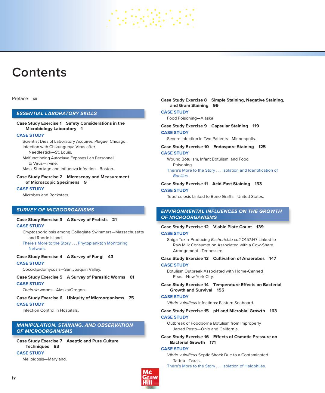 Preview page 5 of Laboratory Applications in Microbiology A Case Study Approach 2025 Release By Barry Chess