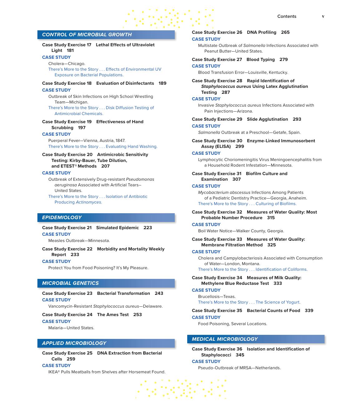 Preview page 6 of Laboratory Applications in Microbiology A Case Study Approach 2025 Release By Barry Chess